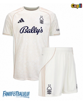 Nottingham Forest Echipament de Fotbal Replică 2025-26 Copii Deplasare (+ Șorturi)